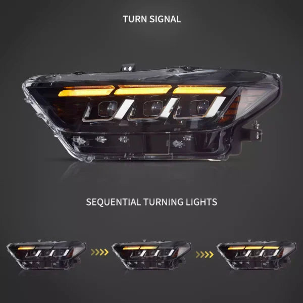 15-17 Ford Mustang Headlights