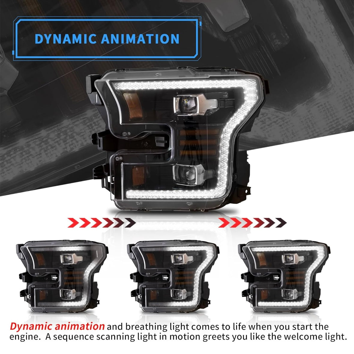 15-17 F150 Headlights