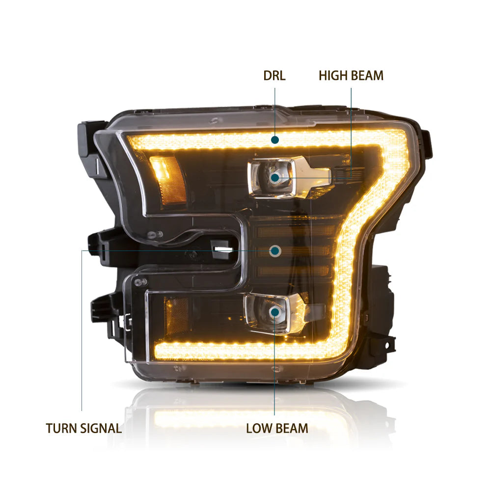 15-17 F150 Headlights