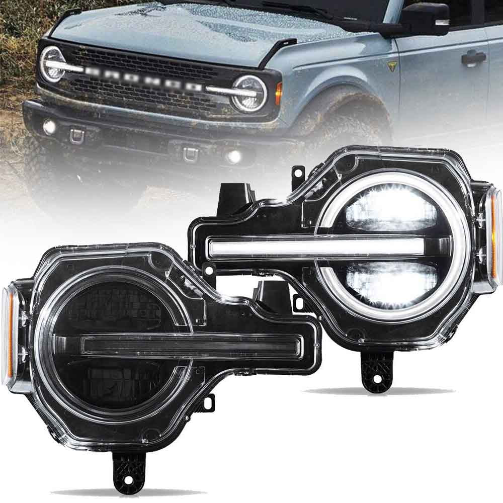 20-24 Ford Bronco Headlights