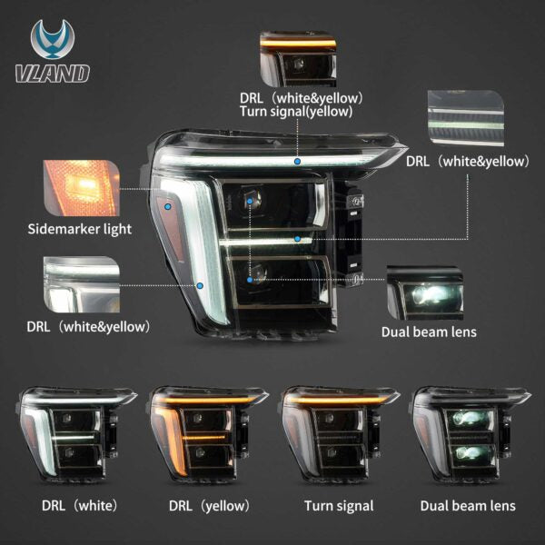 21-23 F150 Headlights
