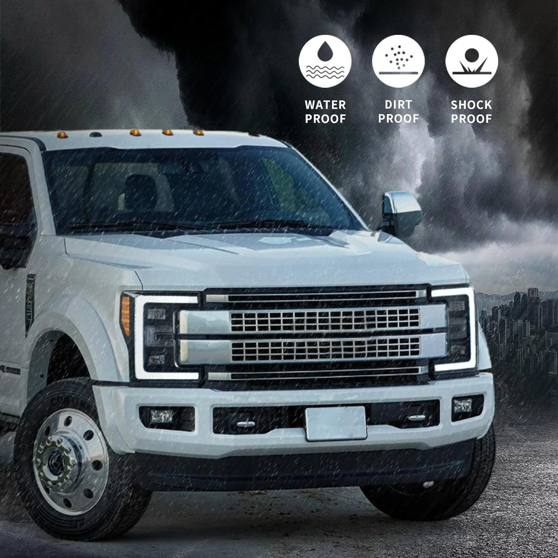 17-19 Ford F250 Super Duty Headlights