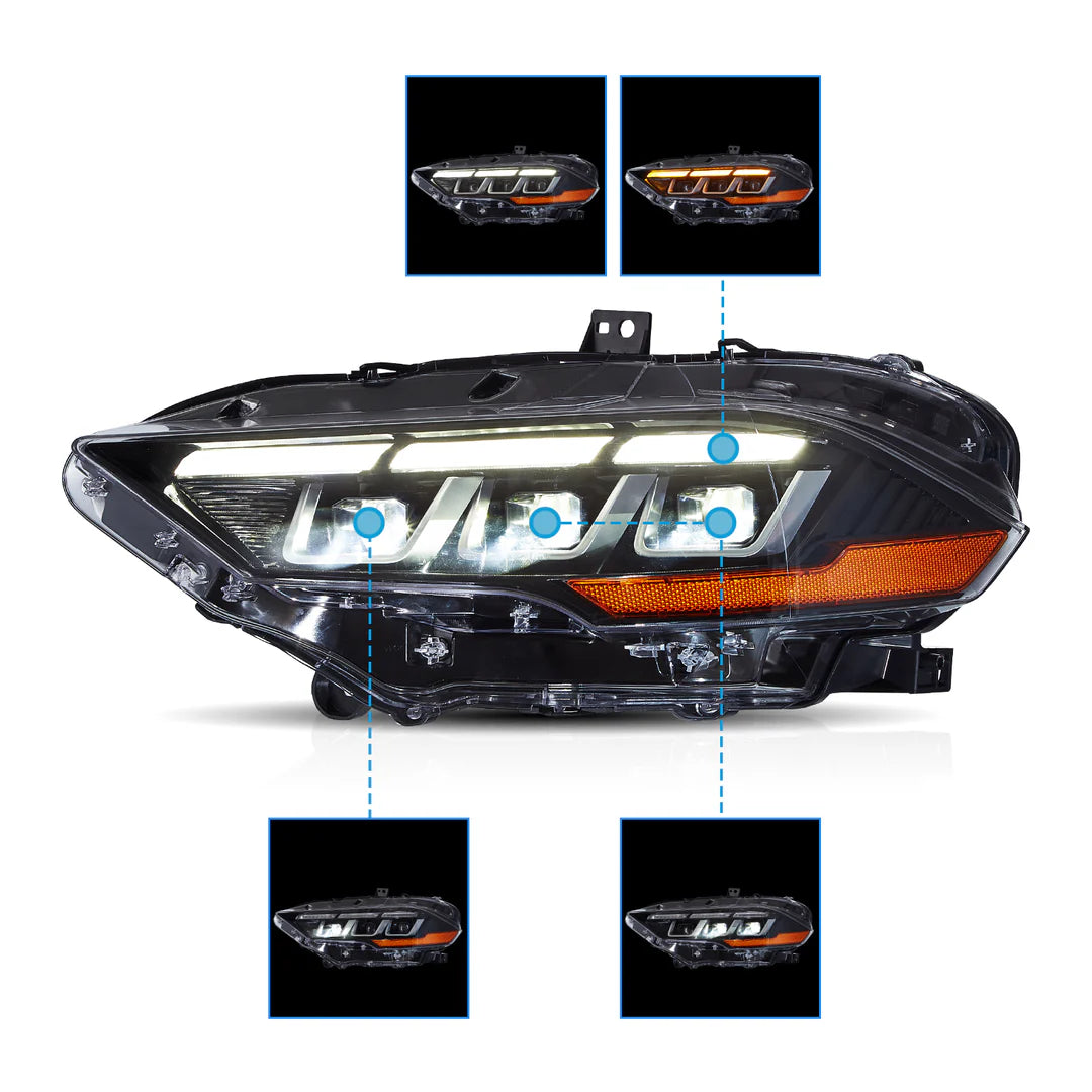 18-23 Ford Mustang Headlights