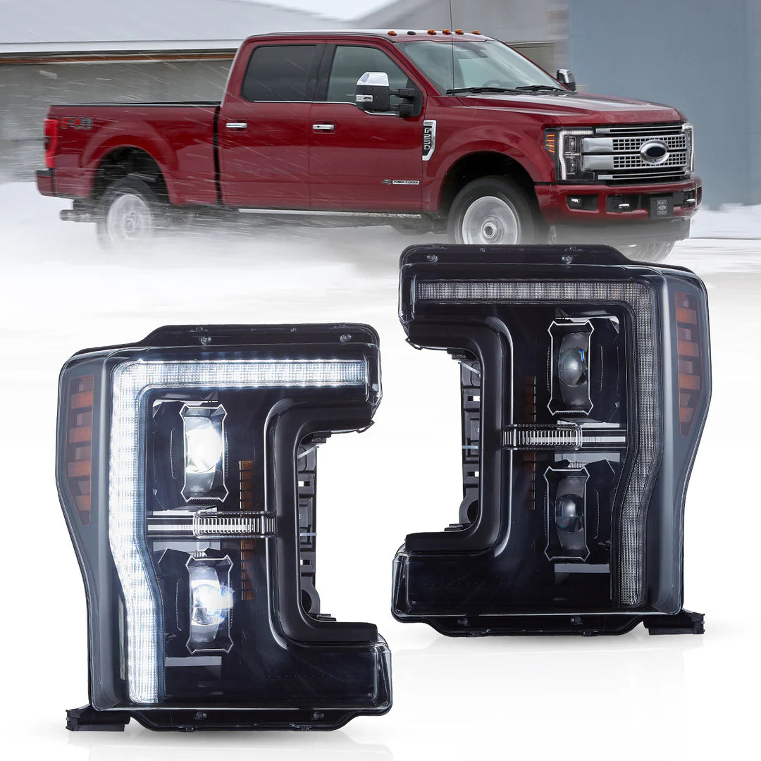 17-19 Ford F250 Super Duty Headlights