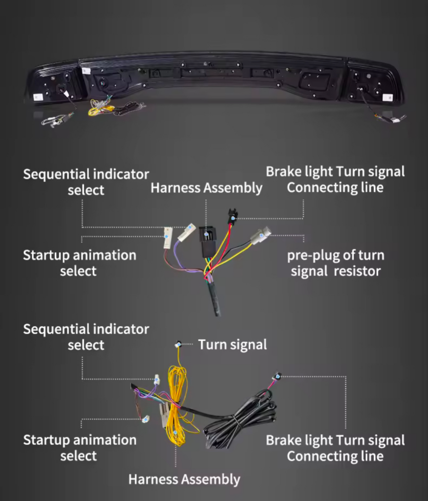11-14 Dodge Charger Tail Lights w/ Start Up Animation