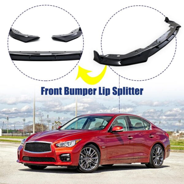 23-26 BMW 3 Series Front Bumper Lip Splitter