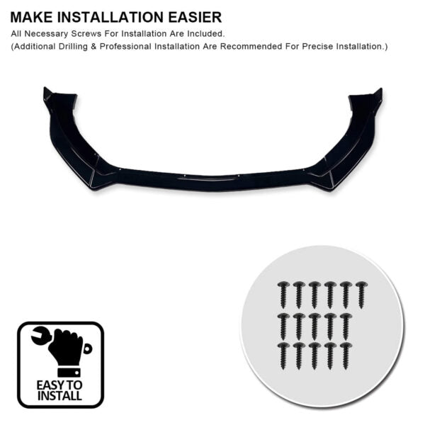 15-17 Mustang Bumper Lip Splitter