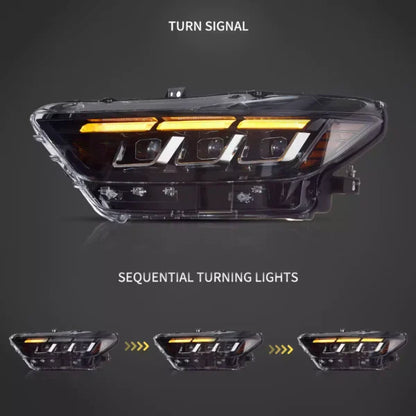 15-17 Ford Mustang Headlights