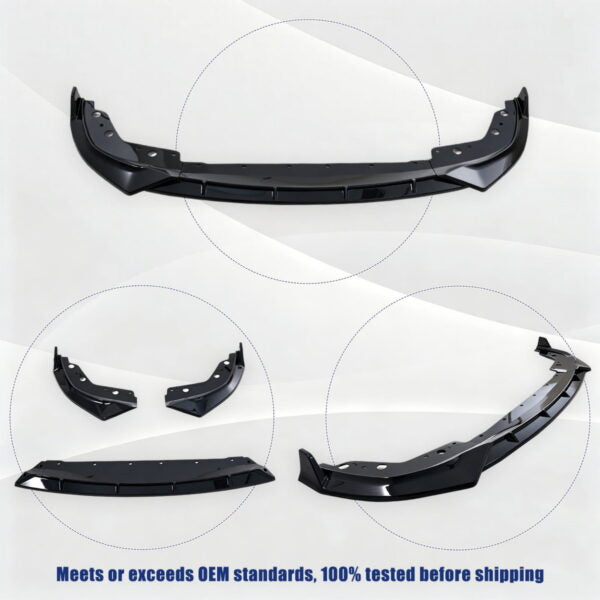 23-26 BMW 3 Series Front Bumper Lip Splitter