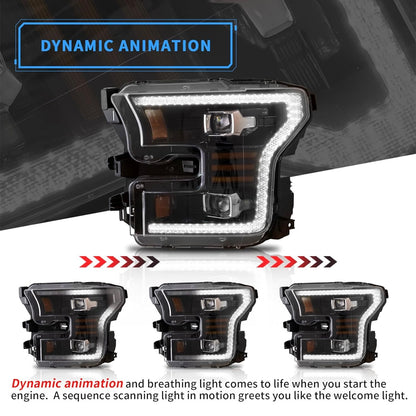 15-17 F150 Headlights