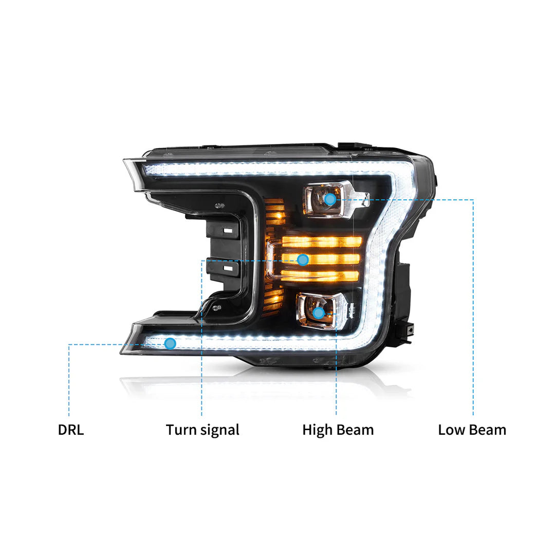 18-20 F150 Headlights