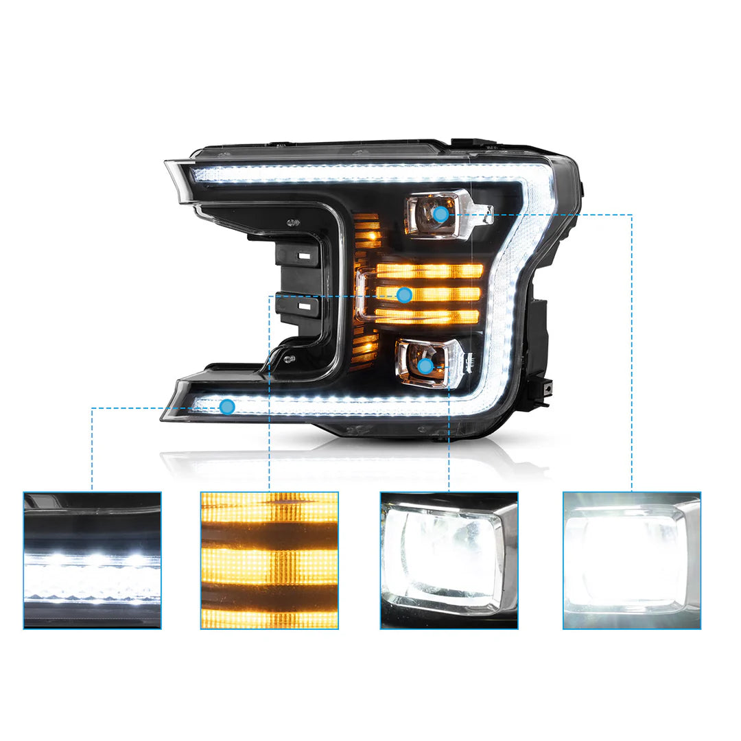 18-20 F150 Headlights