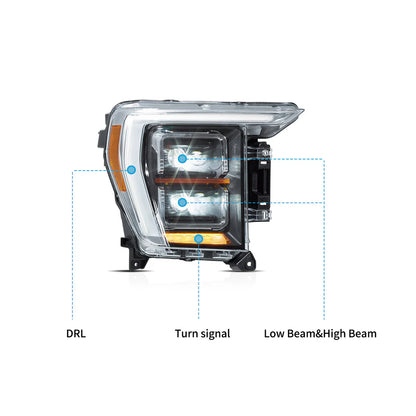 21-23 F150 Headlights