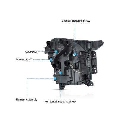21-23 F150 Headlights