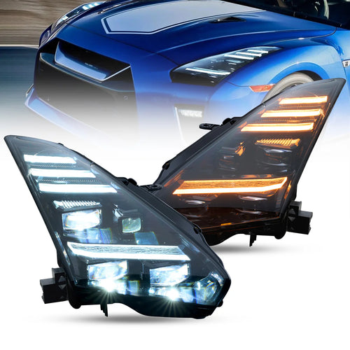 08-23 Nissan GT-R R35 LED Headlights