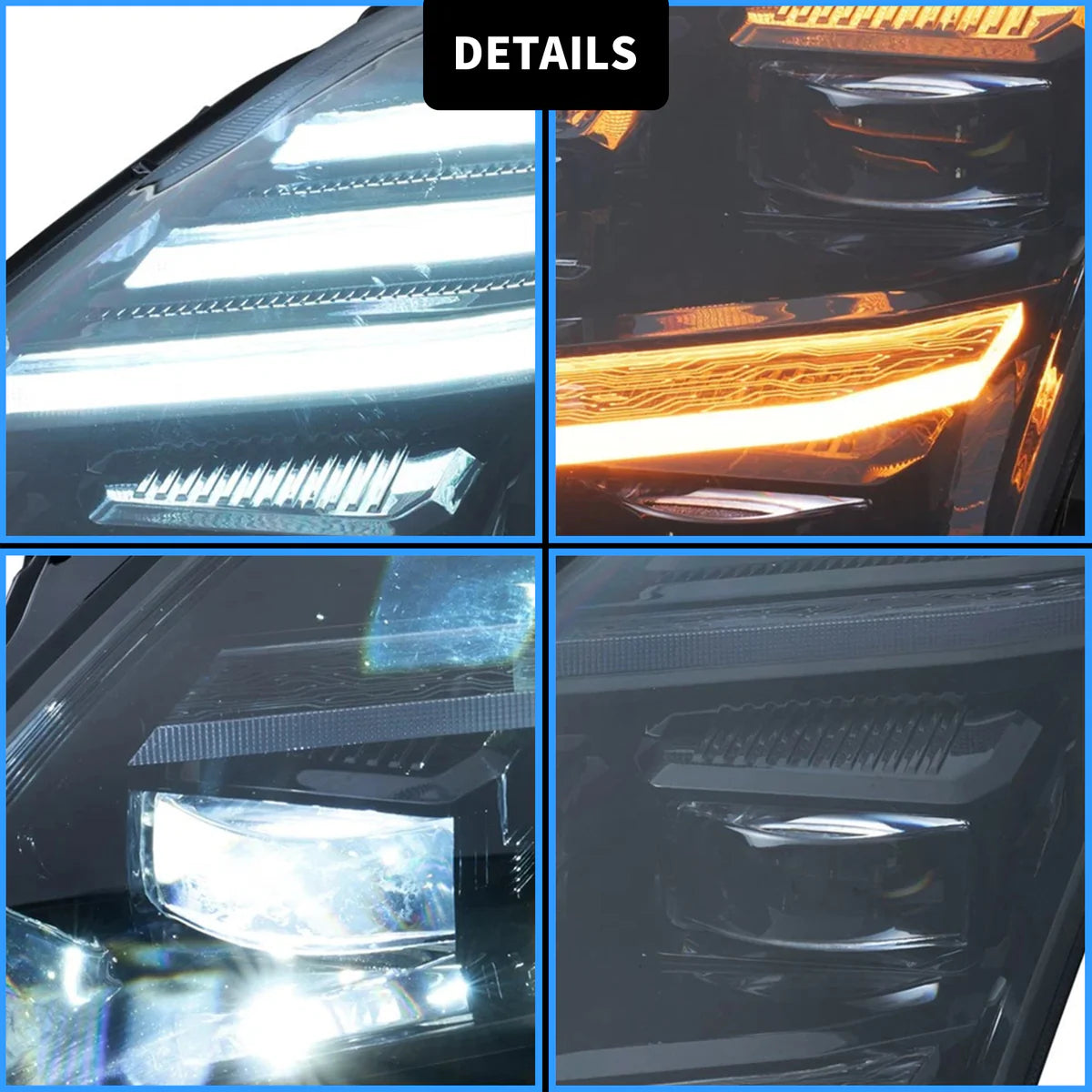 08-23 Nissan GT-R R35 LED Headlights