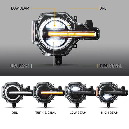 20-24 Ford Bronco Headlights