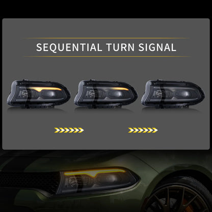 2015-2023 Dodge Charger Headlights