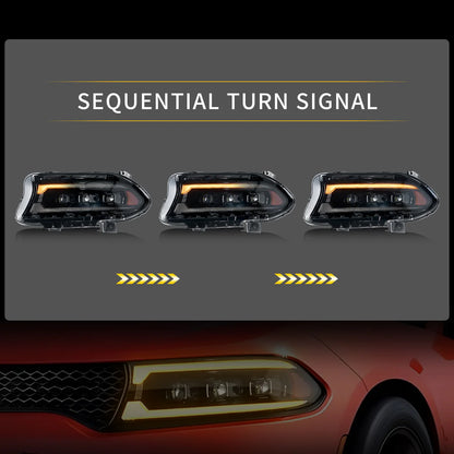 2015-2023 Dodge Charger Headlights