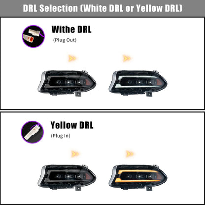 2015-2023 Dodge Charger Headlights