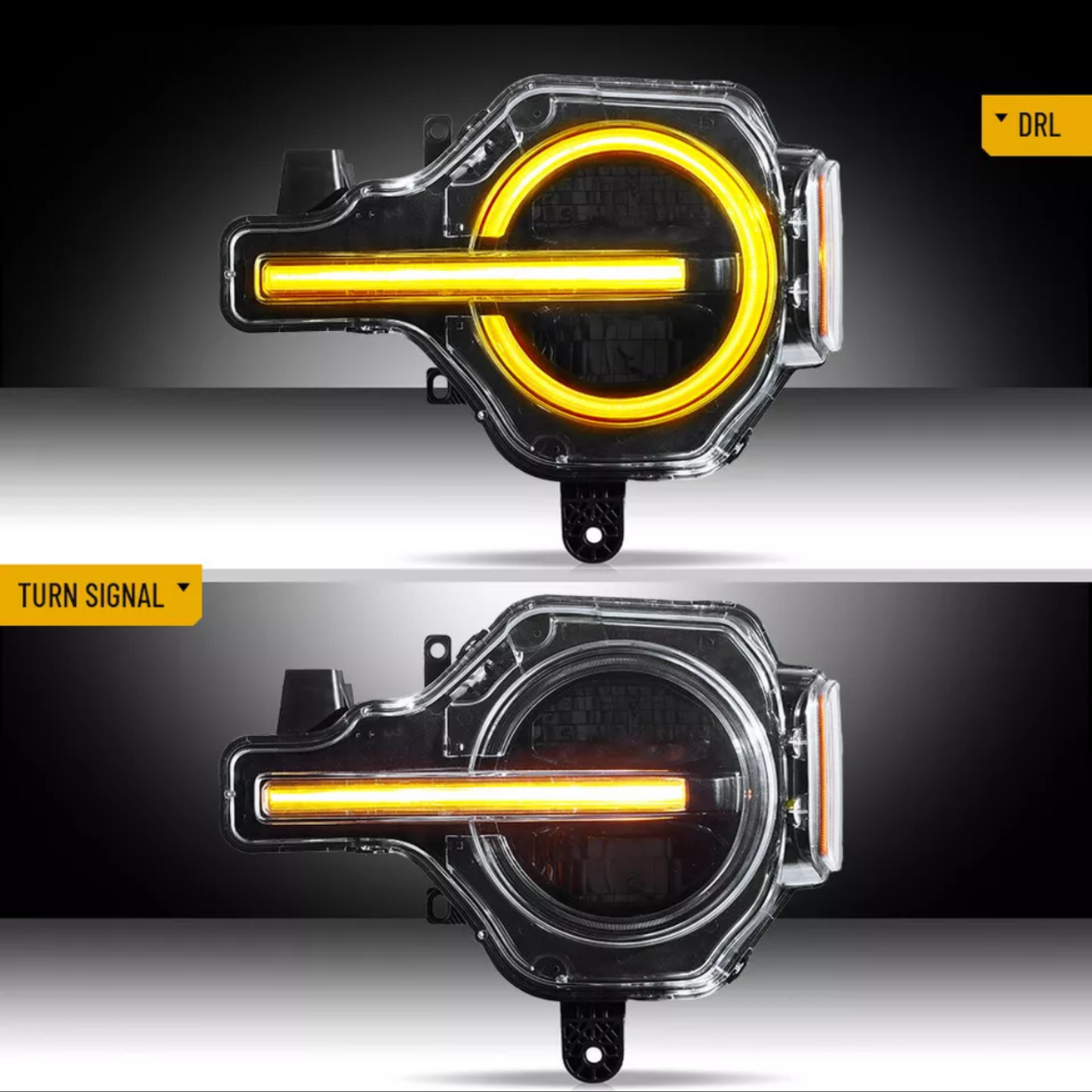 20-24 Ford Bronco Headlights