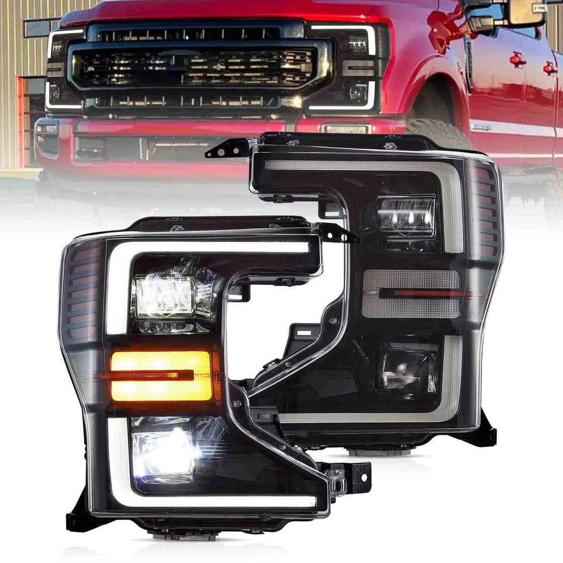 20-22 Ford F250 Super Duty Headlights