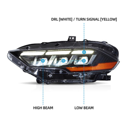 18-23 Ford Mustang Headlights