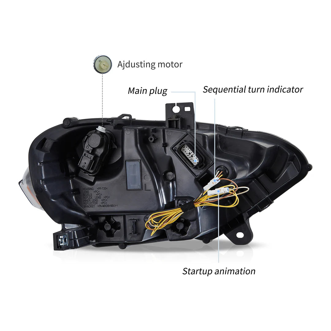 18-23 Ford Mustang Headlights
