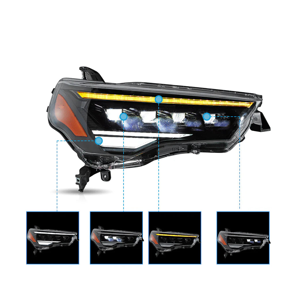 14-24 Toyota 4Runner Headlights