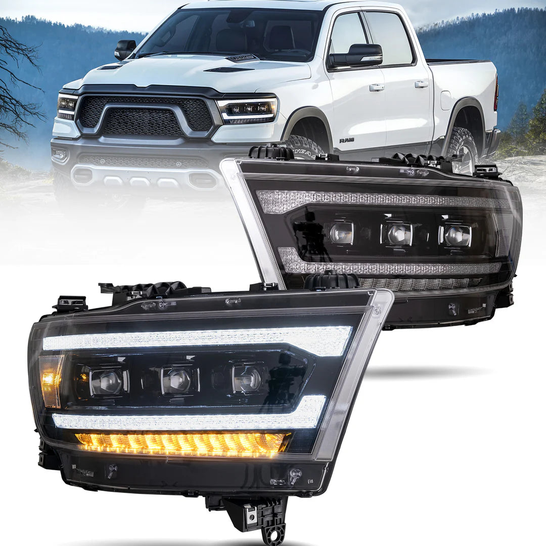 19-24 Ram 1500 Headlights