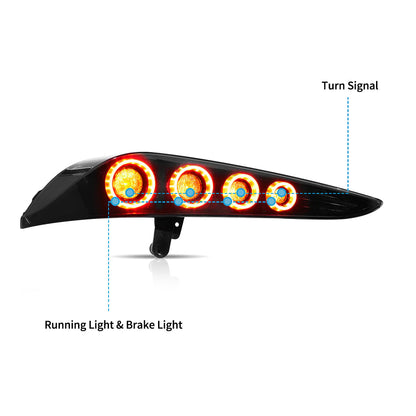 19-24 Toyota Supra LED Tail Lights w/Animation