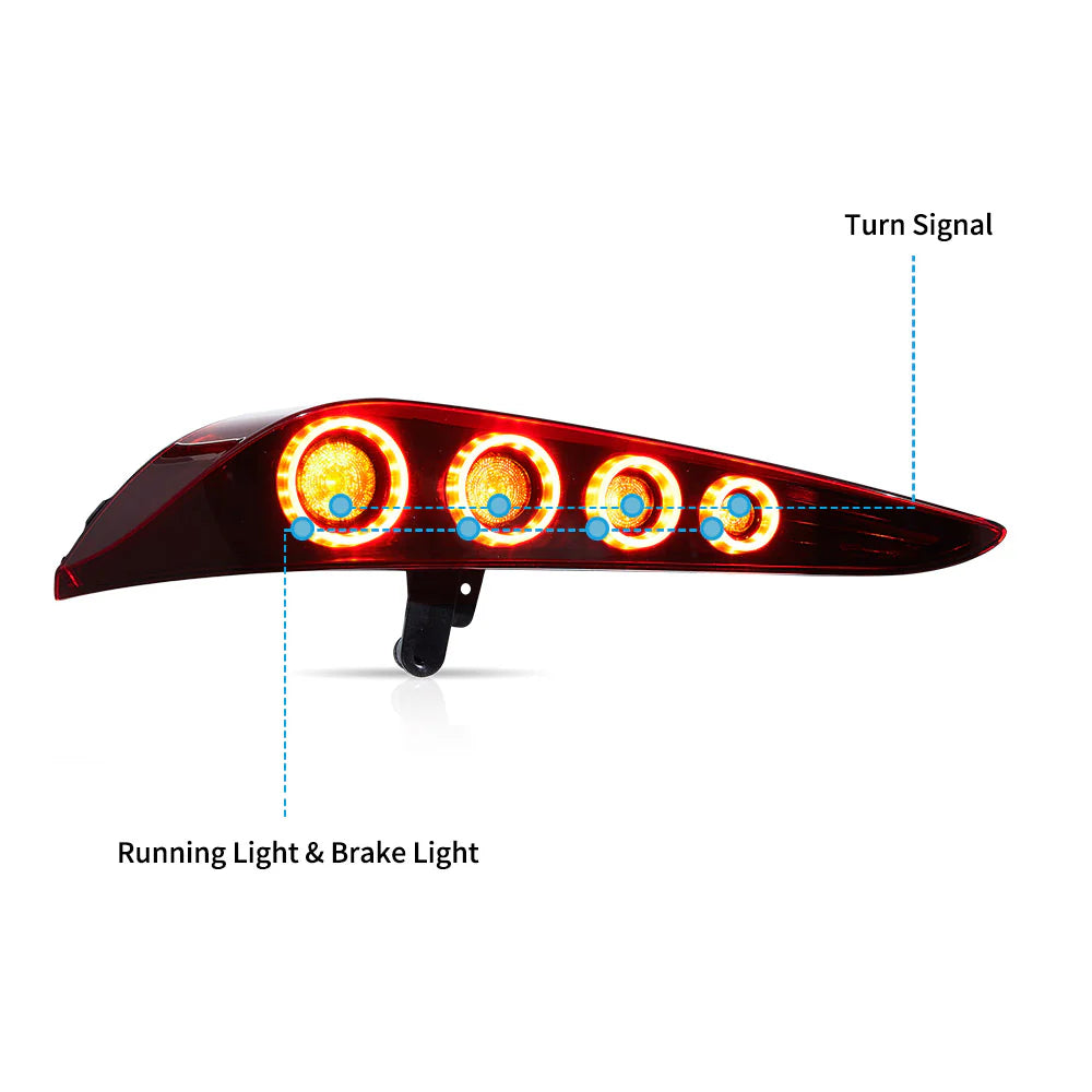 19-24 Toyota Supra LED Tail Lights w/Animation