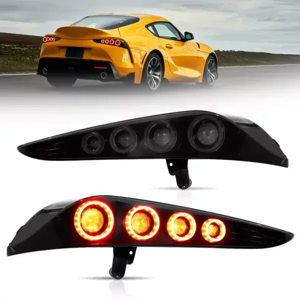 19-24 Toyota Supra LED Tail Lights w/Animation