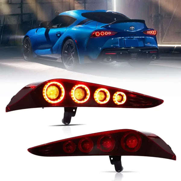 19-24 Toyota Supra LED Tail Lights w/Animation